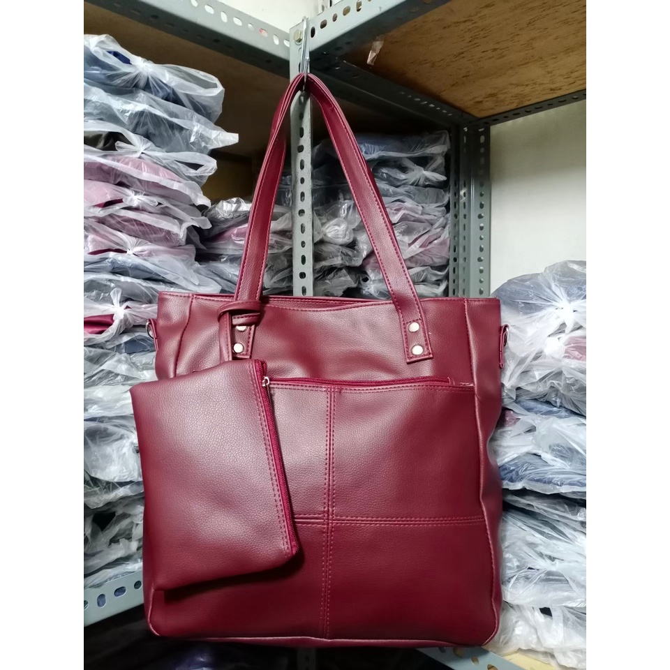 TAS SELEMPANG WANITA / IBU-IBU KONDANGAN / TAS SELEMPANG SINTETIS 2IN1 AMANDA 33029