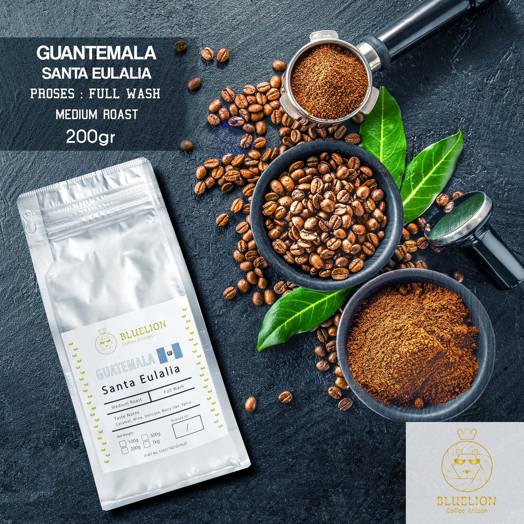 

Guatemala Santa Eulalia 200 gr - Kopi BLUELION - Medium Roast