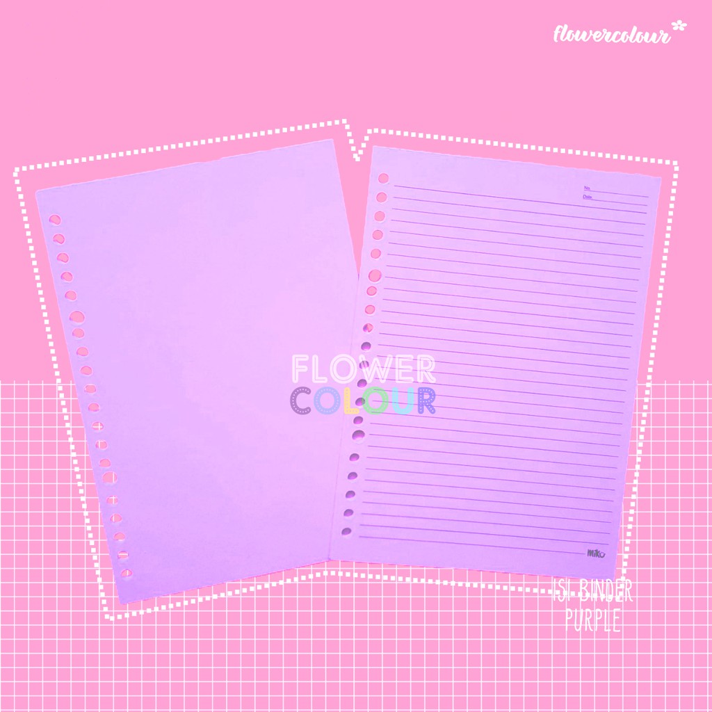 

ISI BINDER WARNA UNGU