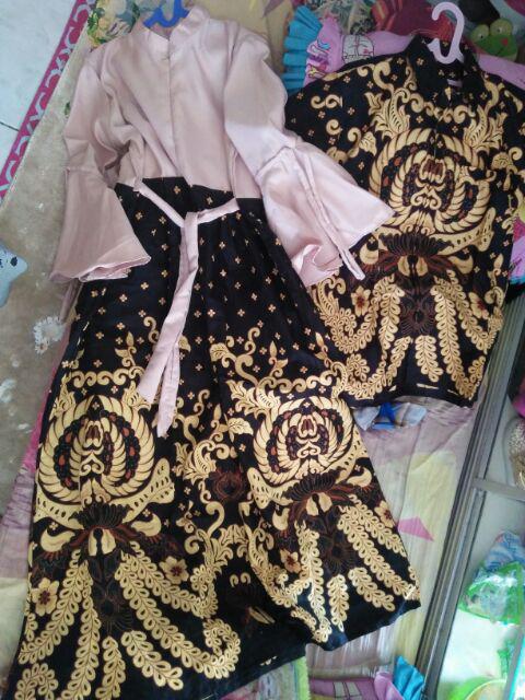 Batik Couple / Sarimbit Gamis Gayatri Katun Baloteli