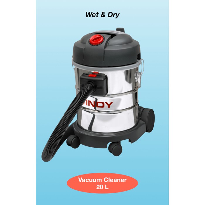 Vacuum Cleaner WET and DRY 20 Liter Lavor Windy 120 IF