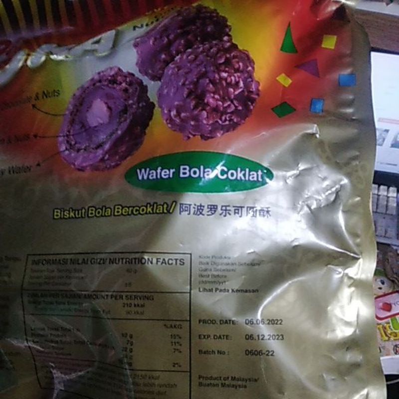 coklat Roka ( apollo Roka) isi 50pcs