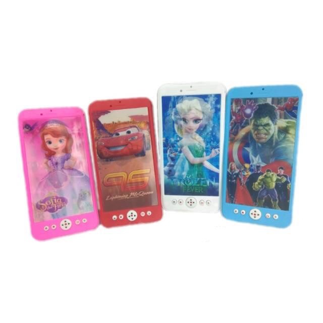 HP Android Mainan Anak Hologram 2D Led