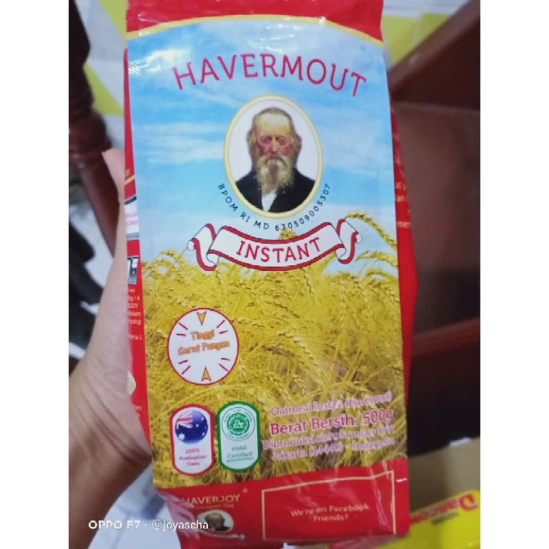 

havemout oatmeal 500g