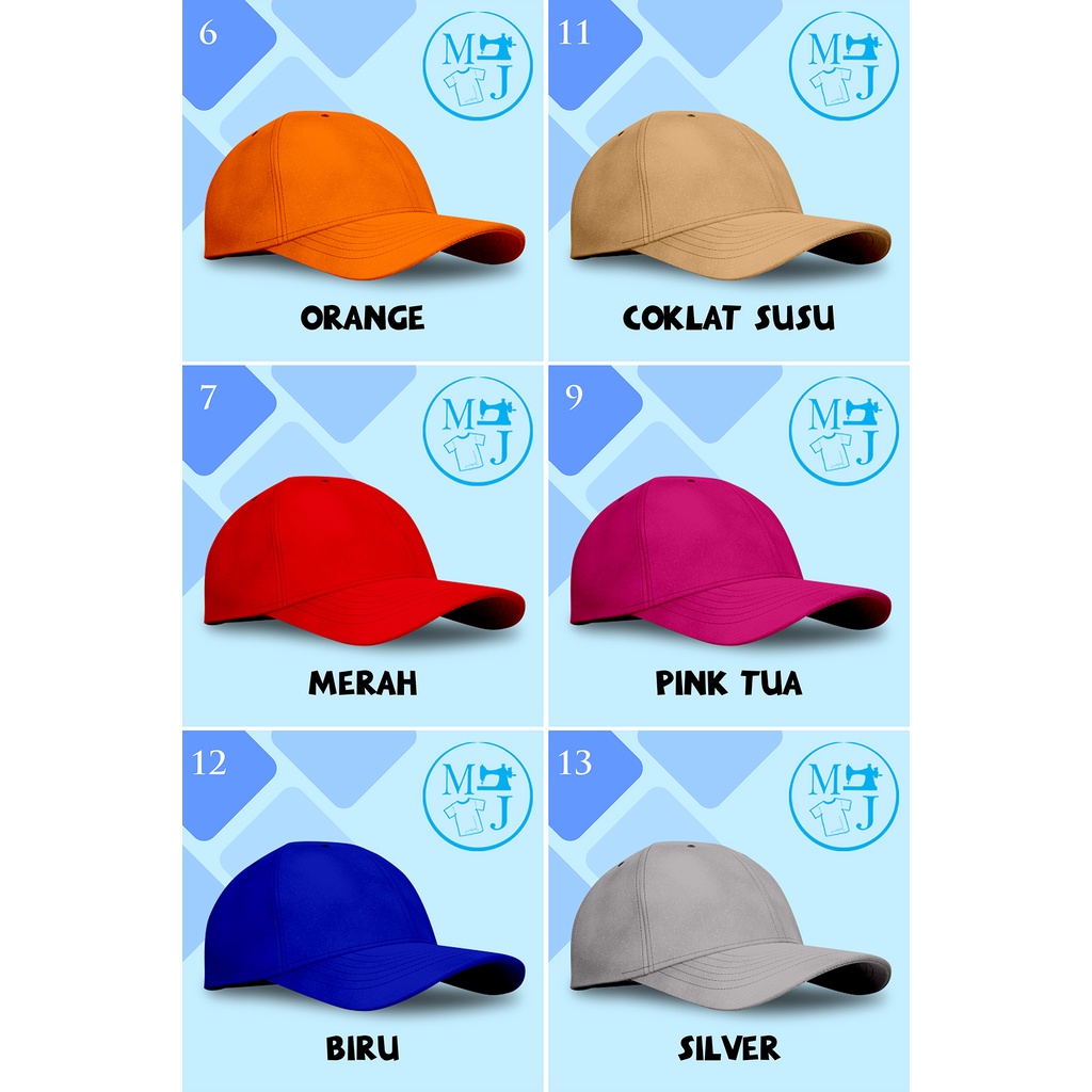 TOPI BASEBALL / TOPI POLOS / TOPI MURAH / Part 2