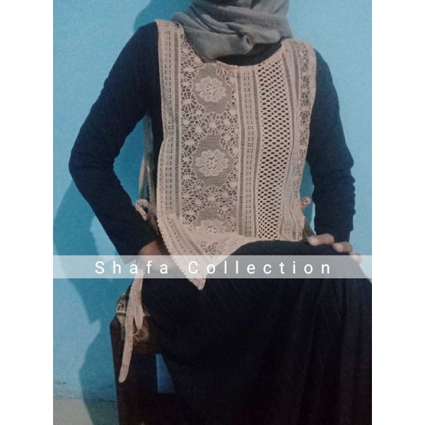 MN Vest Rompi Cardigan Tali Lace Brukat Brokat Lembut Matt / vest andin / outerwear / cardigan broka