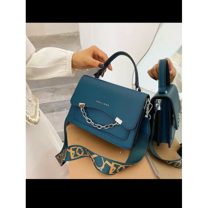 TAS SELEMPANG AMOURRE RANTAI IMPORT