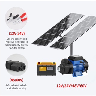 Buy_Mint Pompa Dorong Solar Panel Surya Pompa Dc 12V 24V Booster Pump Mesin Pompa Air Tenaga
