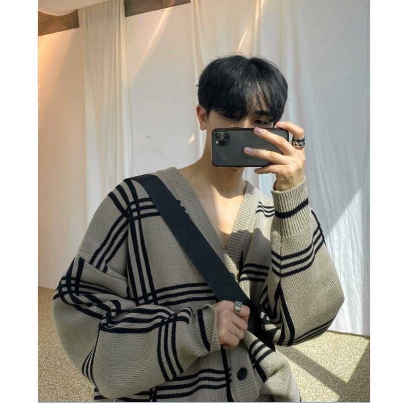 READY STOCK mingyu cardi / asclo yuta cardi / cardi rajut premium