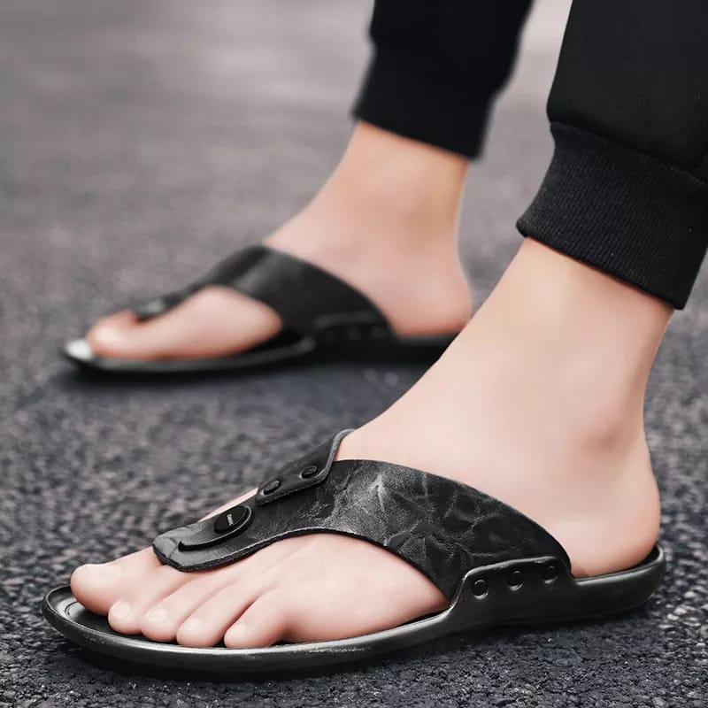 Sandal Pria Kulit Joymen DS 18 Original Pria Jepit lokal