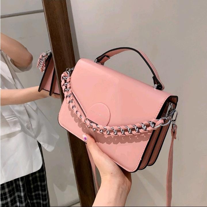 Tas Selempang Rantai Import Premium Fashion Tas Kekinian Viral Tas Import Murah