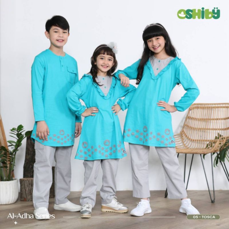 Jual SETELAN TUNIK ANAK AP AL ADHA SERIES ORIGINAL OSHIBY COUPLE LAKI ...