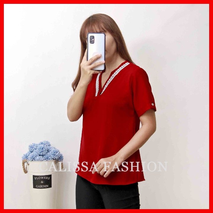 CALISSA FASHION BISA COD ATASAN/BLOUSE WANITA MODEL TASYA-3