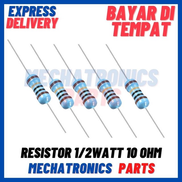 [PAS-9483] RESISTOR 1/2WATT 10OHM