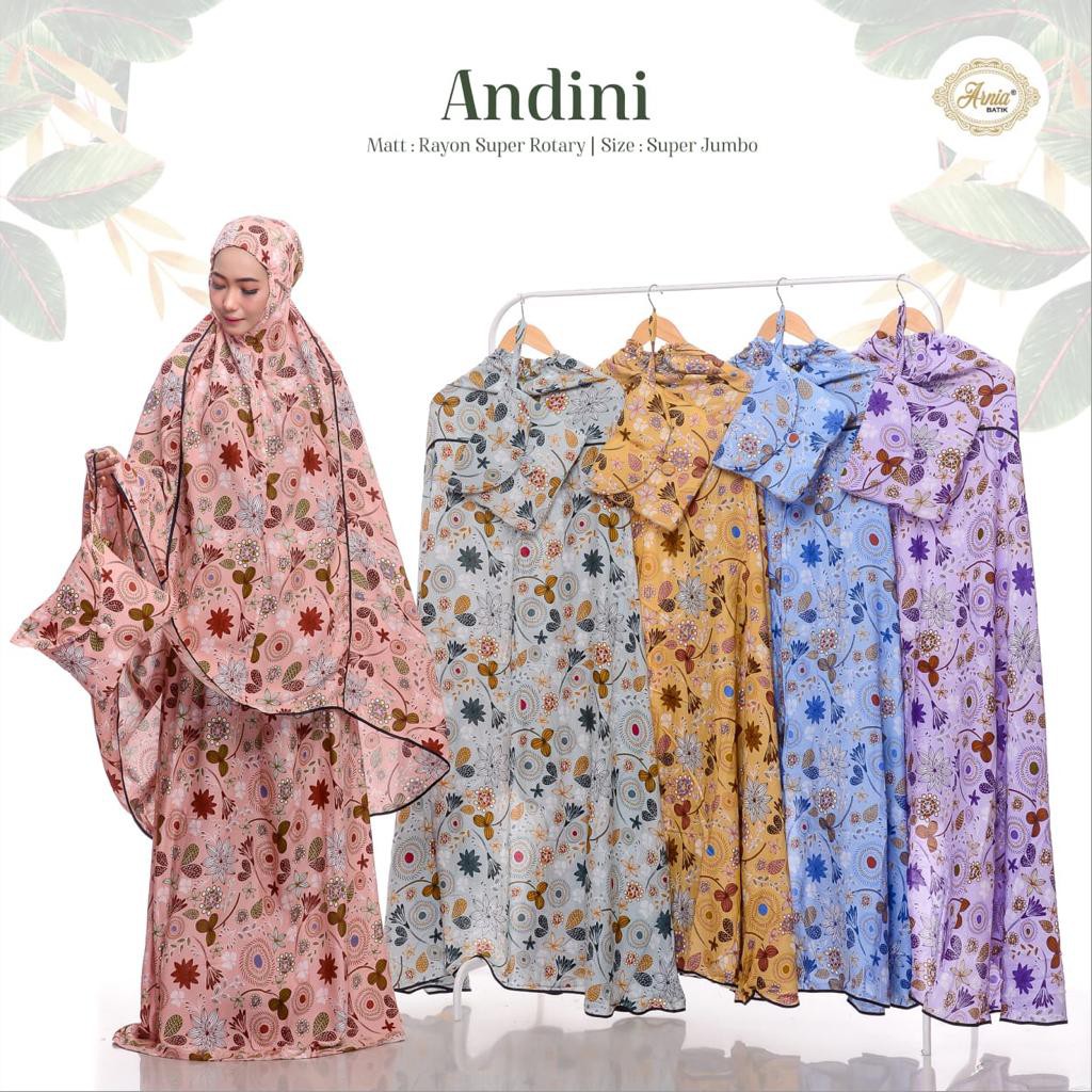 Mukena Dewasa Super Jumbo ANDINI by Arnia