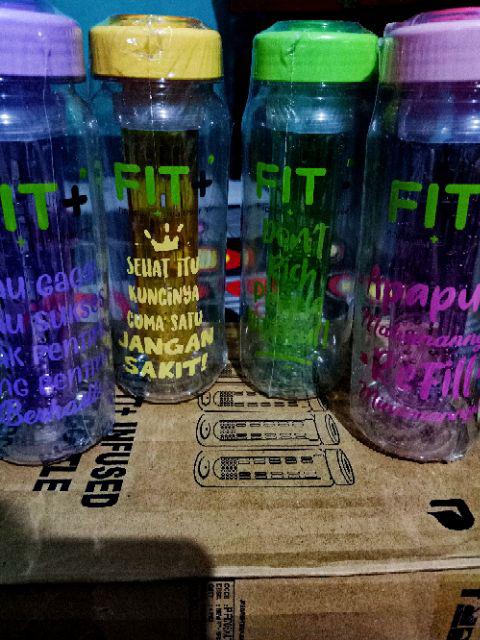 Fit + Bottle Botol Fit Plus Botol Infused Water