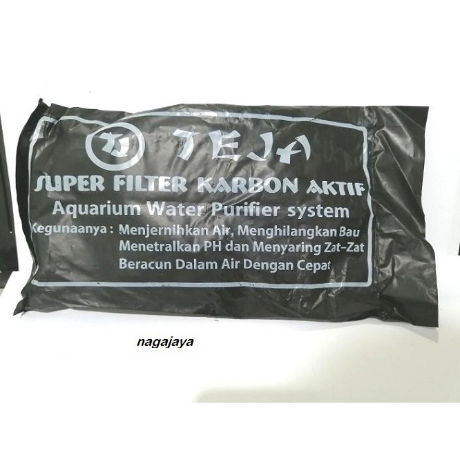 karbon aktif/carbon active arang media filter karbon aktif kolam dan aquarium