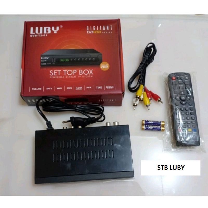 Digital Set Top Box TV Luby DVD T2 -01