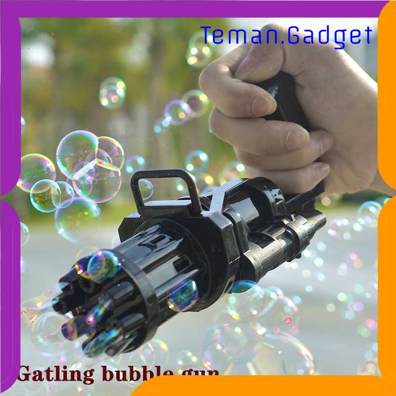 TG-MA RoundCub Mainan Gelembung Sabun Bubble Gatling Gun 8 Holes - RC101