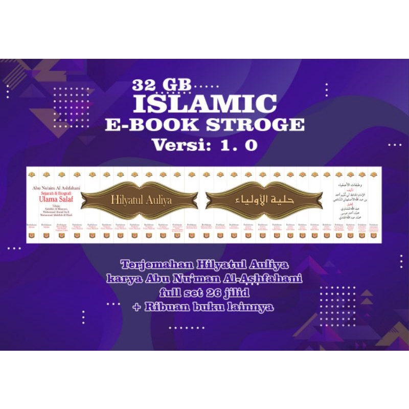 Terjemahan Hilyatul Auliya karya Abu Nua'man Al-Asfahani full set 26 jilid | Buku Islam PDF