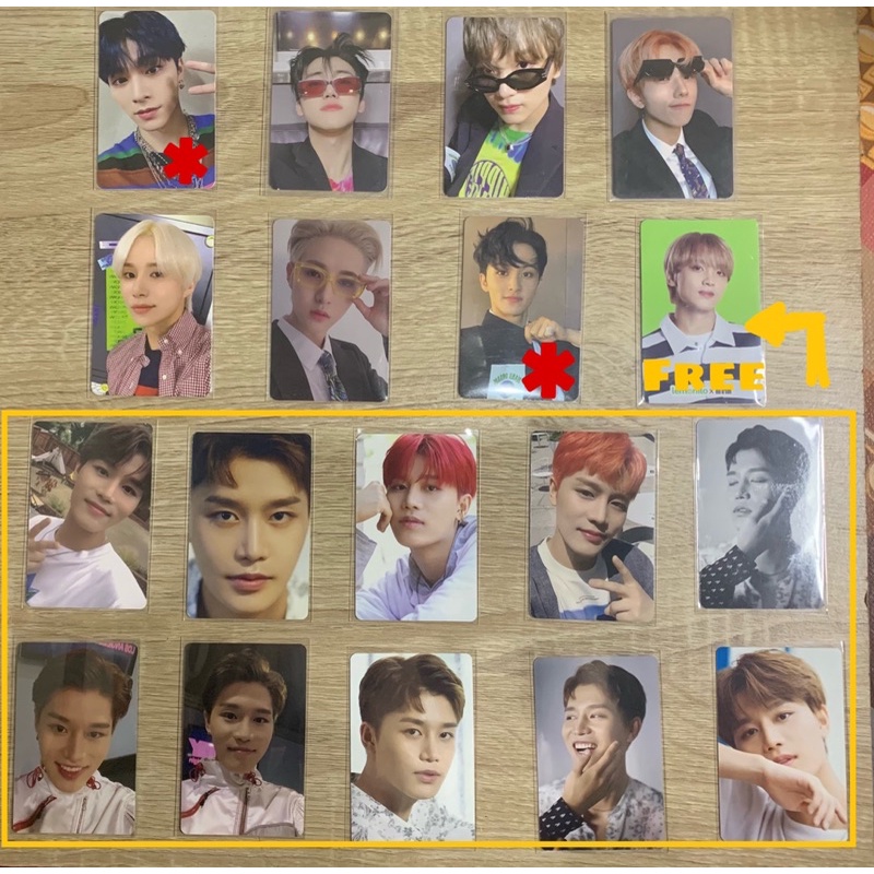 [OFFICIAL] READY JUAL PHOTOCARD TAEIL JUNGWOO XIAOJUN MARK RENJUN HAECHAN JAEMIN JISUNG AGENT