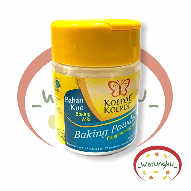 Baking Powder Koepoe 45gr Kue Pengembang