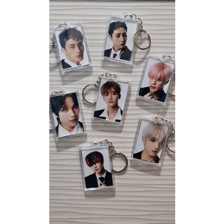 NCT Dream Glitch Mode Acrylic Clear Keychain Gantungan Kunci Akrilik