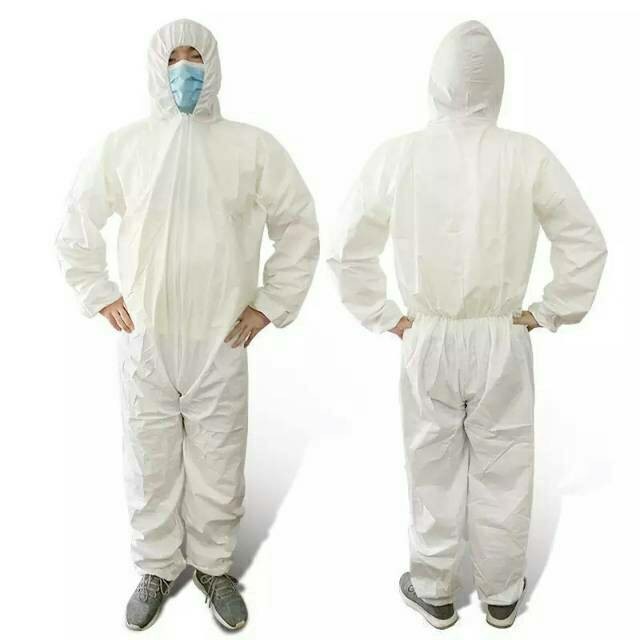 

BAJU APD HAZMAT PE SPUNBOND 75 GSM