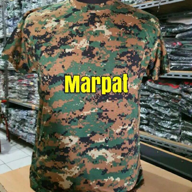 BP kaos loreng lengan pendek marapat