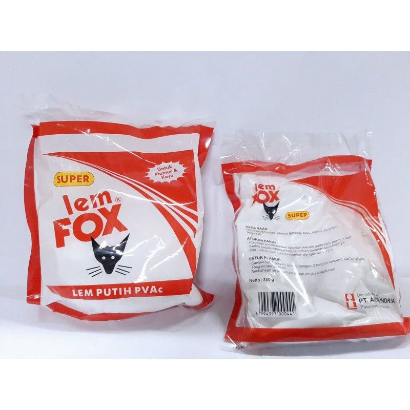 

Refill Lem Fox 350 Gr / Merah / (1pcs)