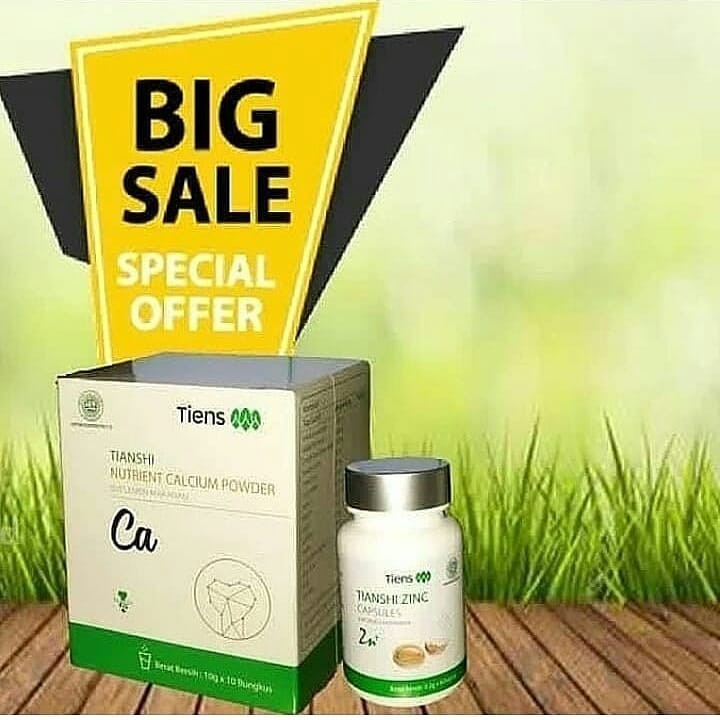 Peninggi Badan - Obat Tinggi Tiens - NCP + Zinc