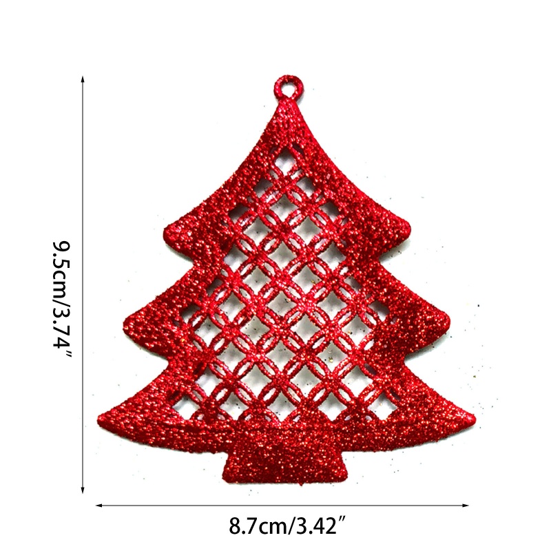 Ornamen Pohon Natal Untuk Dekorasi Jendela Dan Dinding Charms