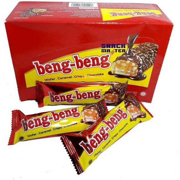 

[New Mall OP 12Ju1Bx] Beng Beng Chocolate Crisp Wafer - Netto 20 bks x 22 gr ◆