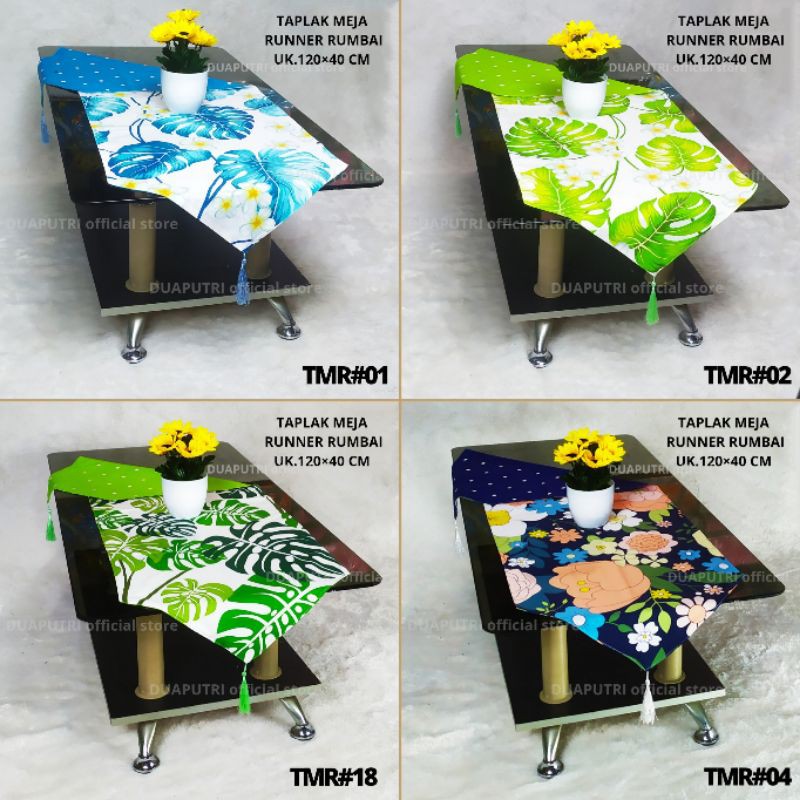 TABLE RUNNER / TAPLAK MEJA RUANG TAMU