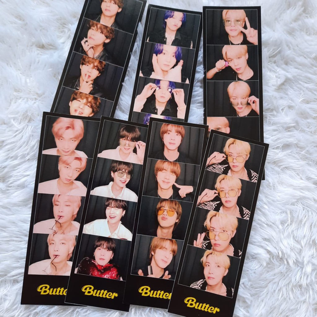 BTS BUTTER PHOTO STRIP