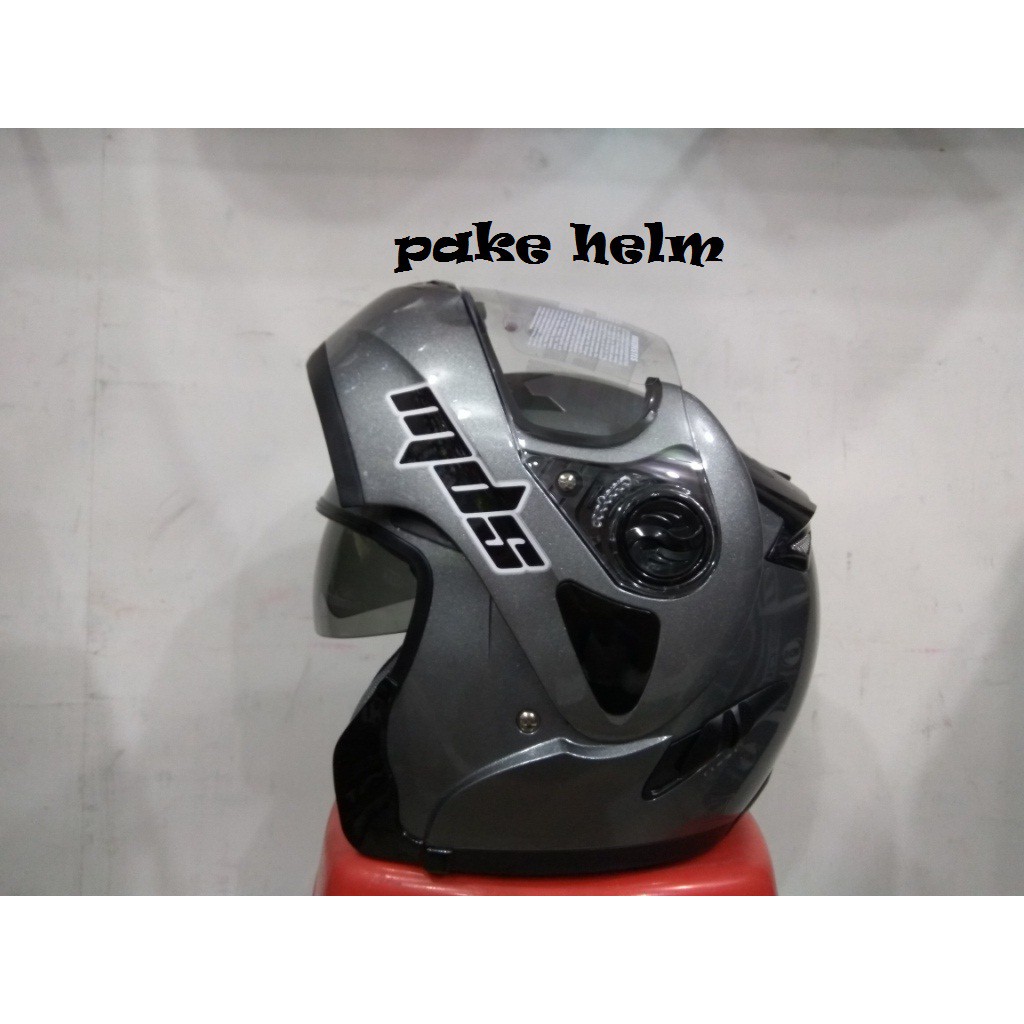 DISKON HELM MDS PRO RIDER MODULAR HALF FACE FULL FACE ABU ABU TUA