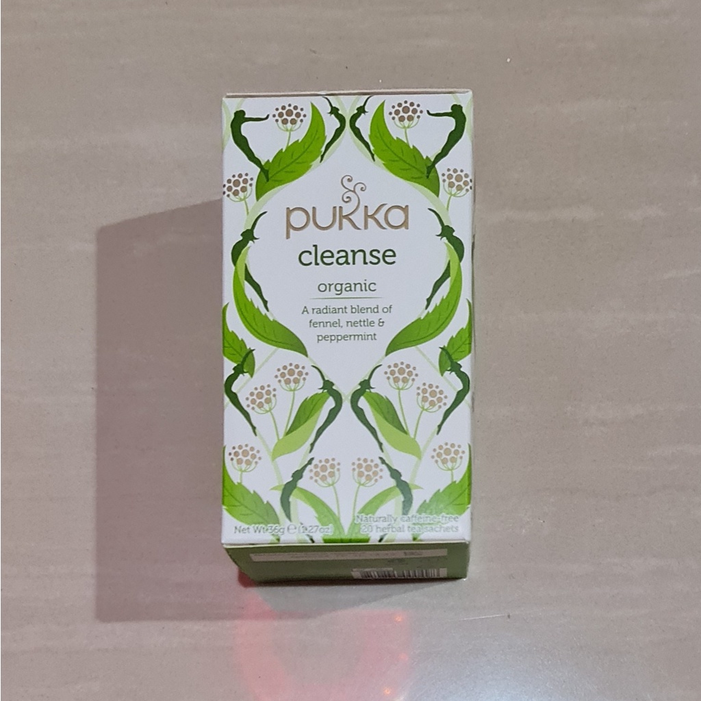 Pukka Tea Cleanse Organic A Radiant Blend of Fennel Peppermint 20 x 1.8 Gram