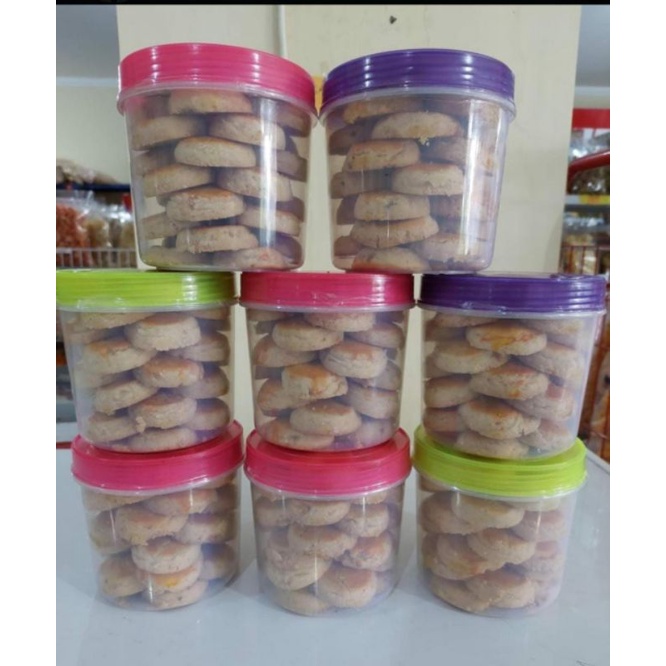

kue kacang mini toples
