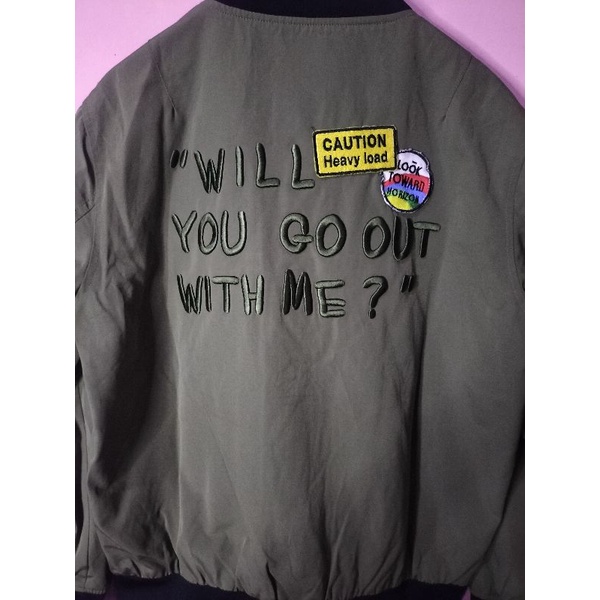 Jaket frankstone flight series army