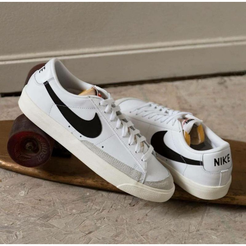 NIKE BLAZER LOW WHITE/BLACK