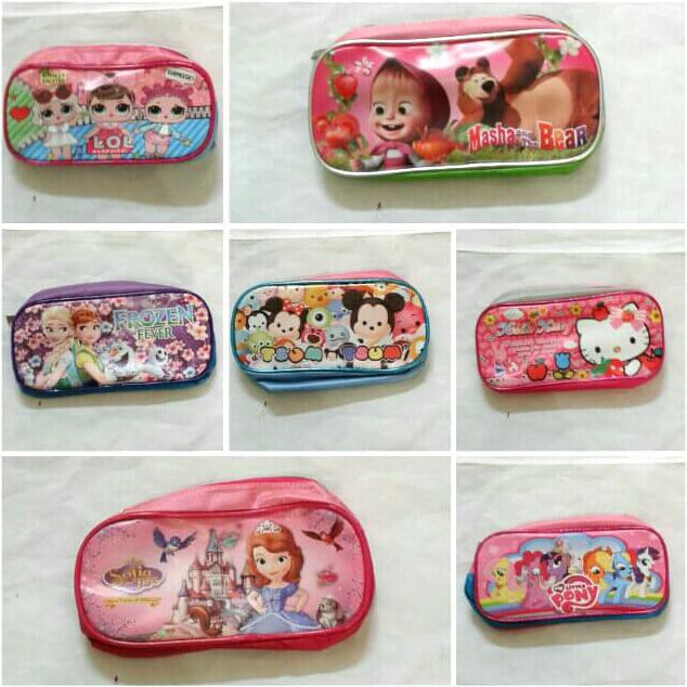 

kotak tempat pinsil pensil pencil perlengkapan sekolah sry77