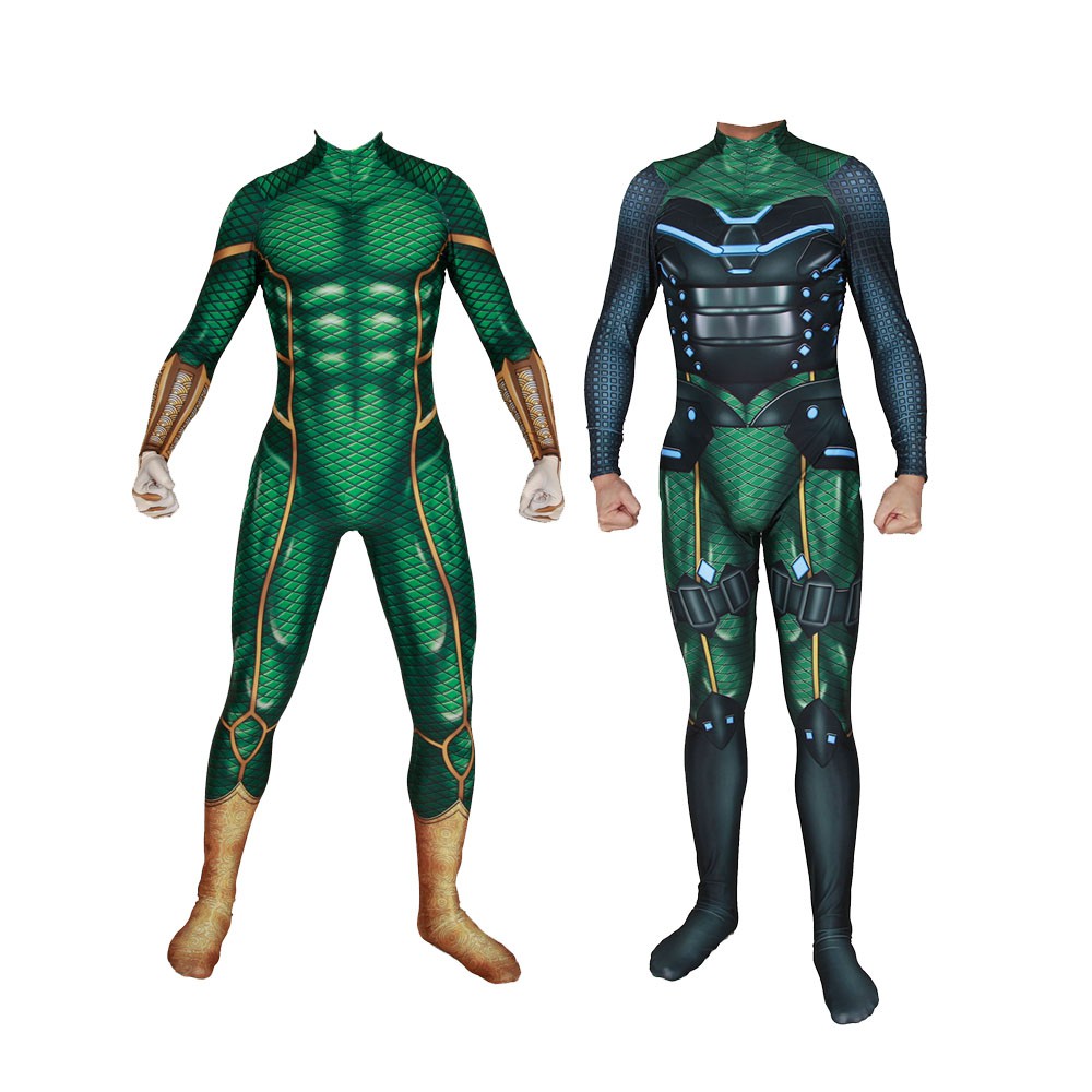 FREE ONGKIR Spider Man Far From Home Mysterio Spiderman Cosplay Costume Quentin Beck Zentai