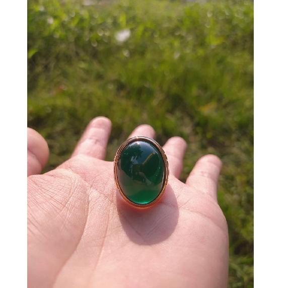 BIG PROMO CINCIN BATU AKIK BACAN DOKO JUMBO ASLI IMPORT