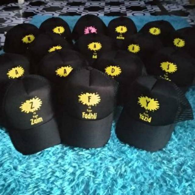 Topi untuk anak anak custom Foto