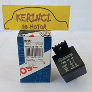 Jual RELAY BOSCH 4 KAKI 12V 30A AH0 140 - RELAY KAKI 4 BOSCH 12V