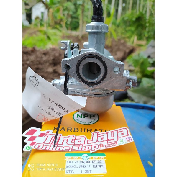 karbu karburator carburator honda supra fit new revo lama merk npp