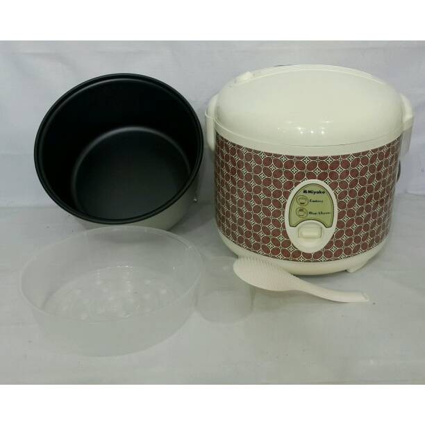 Magic Com 1.8 Liter 3in1 Miyako MCM 508 Rice Cooker Penanak Nasi MCM508 KWG Seri Batik Original