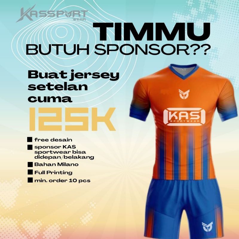 Custom Jersey Setelan Full Printing - Milano