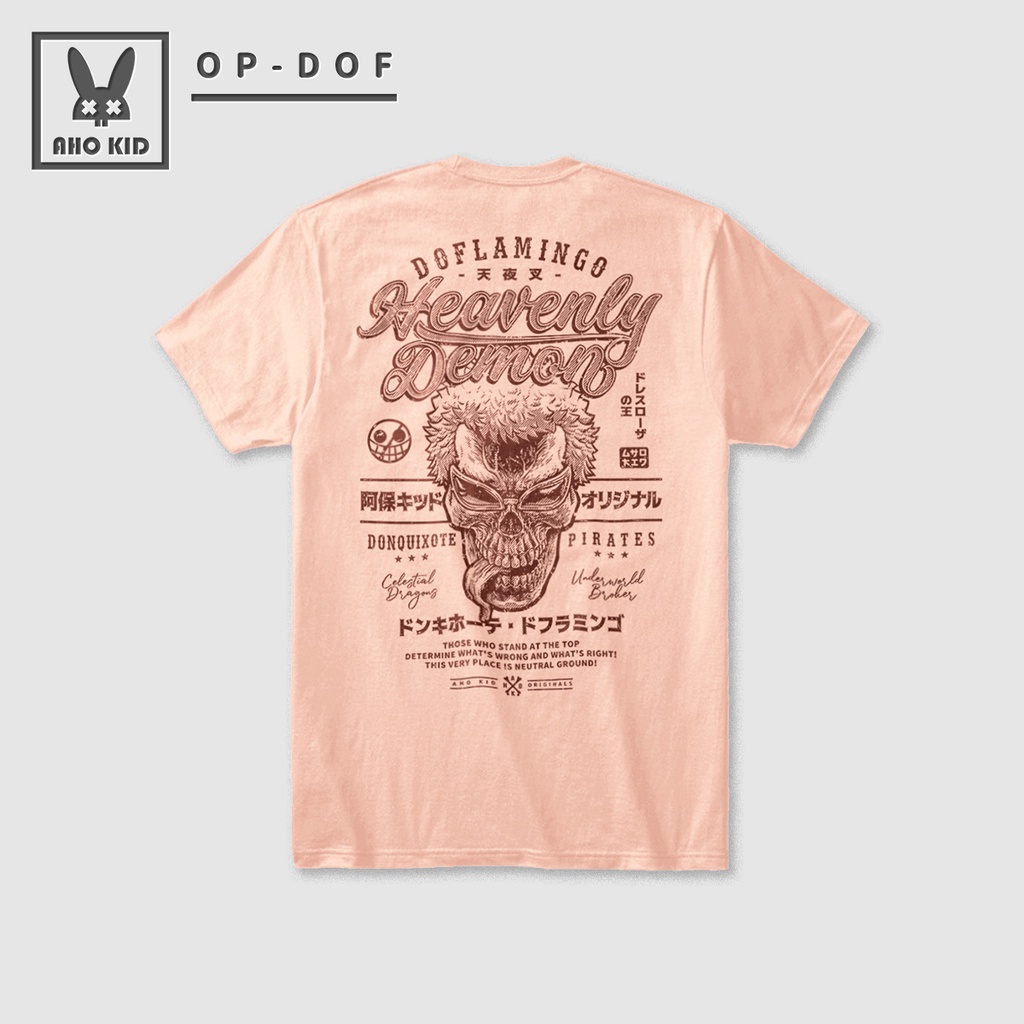 Aho Kid Original | Kaos Distro Anime One Piece - Jolly Roger Heavenly Demon