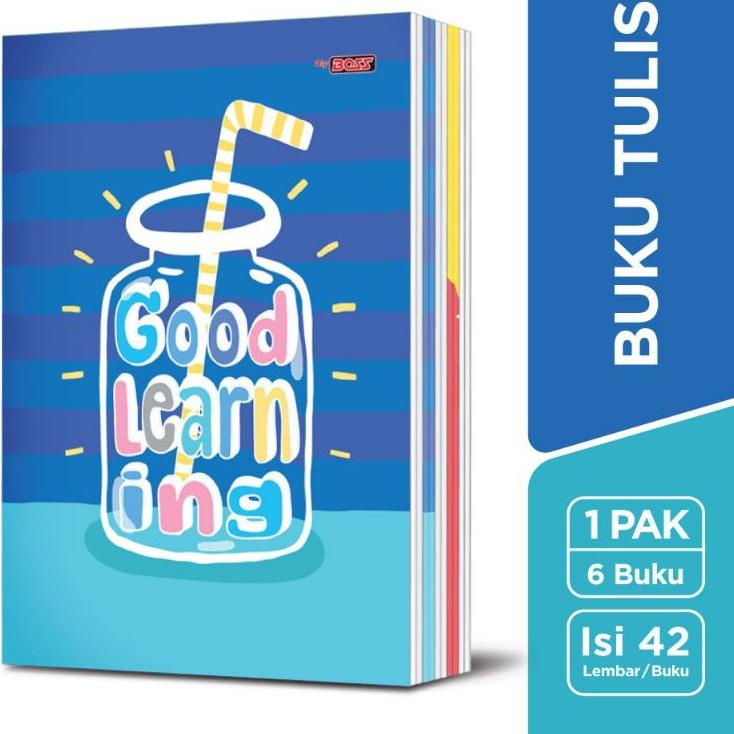 

Best Style Buku Tulis Bigboss 42 Lembar Motif random 1 pak isi 6 buku